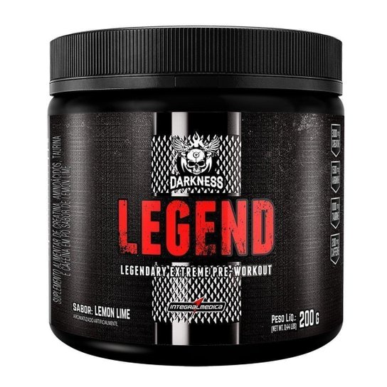 Pré-Treino Legend Darkness 200g - IntegralMédica é ruim? Pré-Treino Legend Darkness 200g - IntegralMédica é boa?