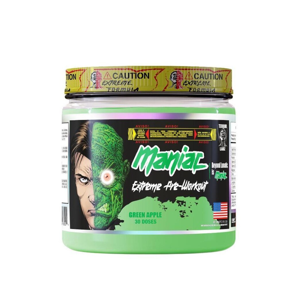Pré Treino Maniac Extreme 300g Terror Labz