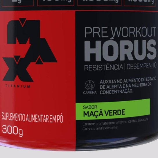 Pré Treino Max Titanium Horus - 300g