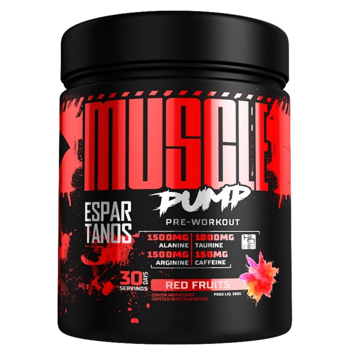 Pré Treino Muscle Pump Pre Workout 300g Espartanos é ruim? Pré Treino Muscle Pump Pre Workout 300g Espartanos é boa?