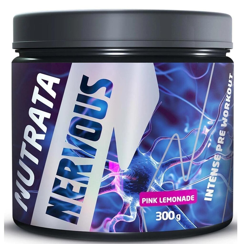 Pré Treino Nervous sabor Pink Lemonade - Nutrata 300g