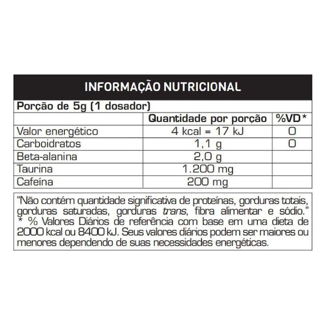 Pré-treino Probiótica Epic 300g Brazilian Fruits