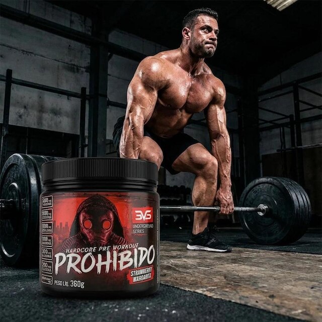 Pre Treino Prohibido 360g 3VS Nutrition