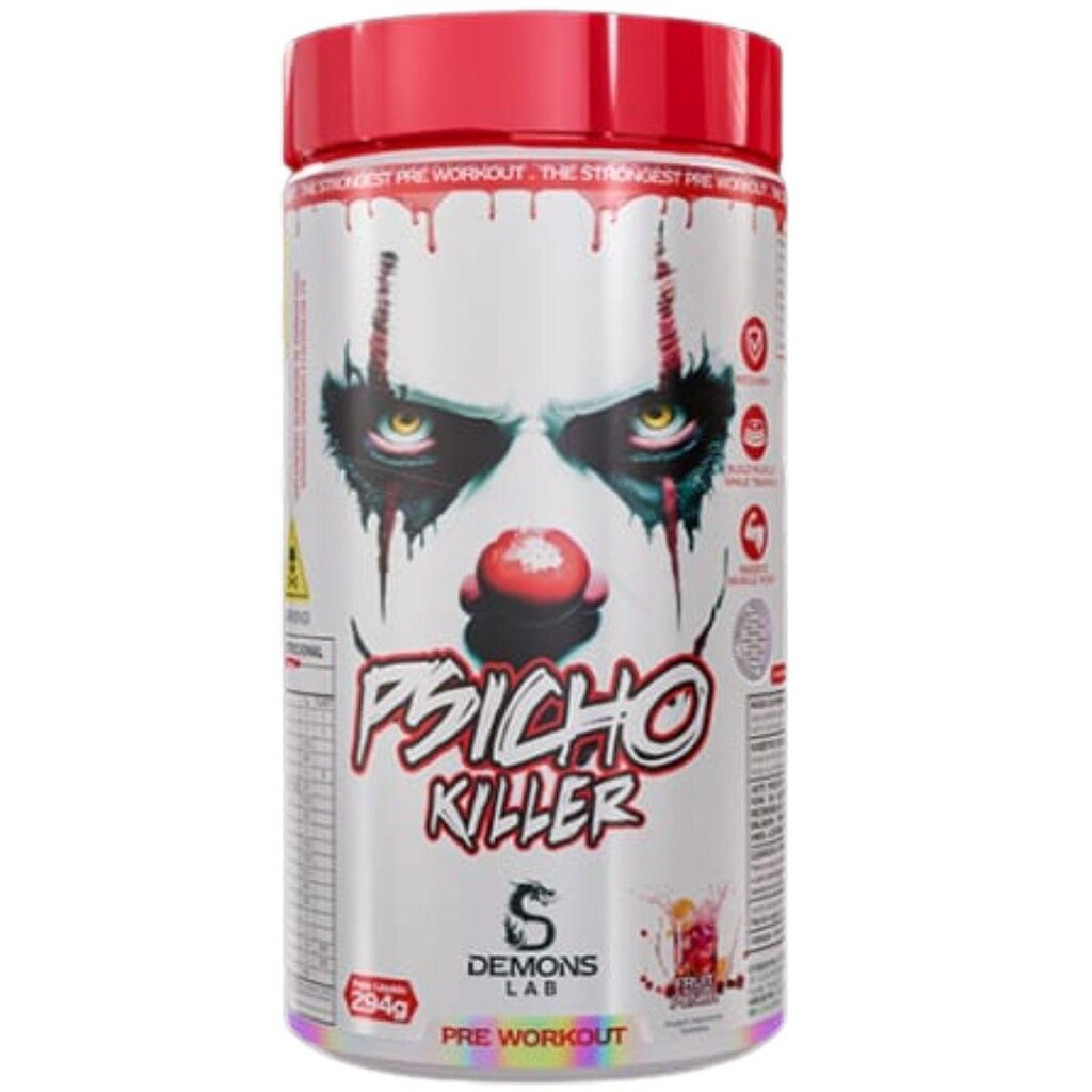 Pré Treino Psicho Killer 294g Demons Lab