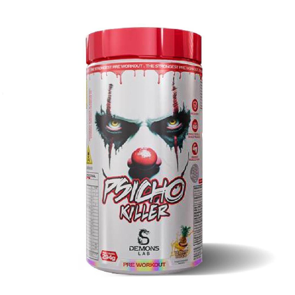 Pré Treino Psicho Killer Yellow Blood 294g Demons Lab