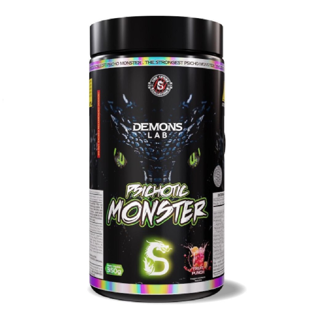 Pré Treino Psichotic Monster 350g Demons Lab