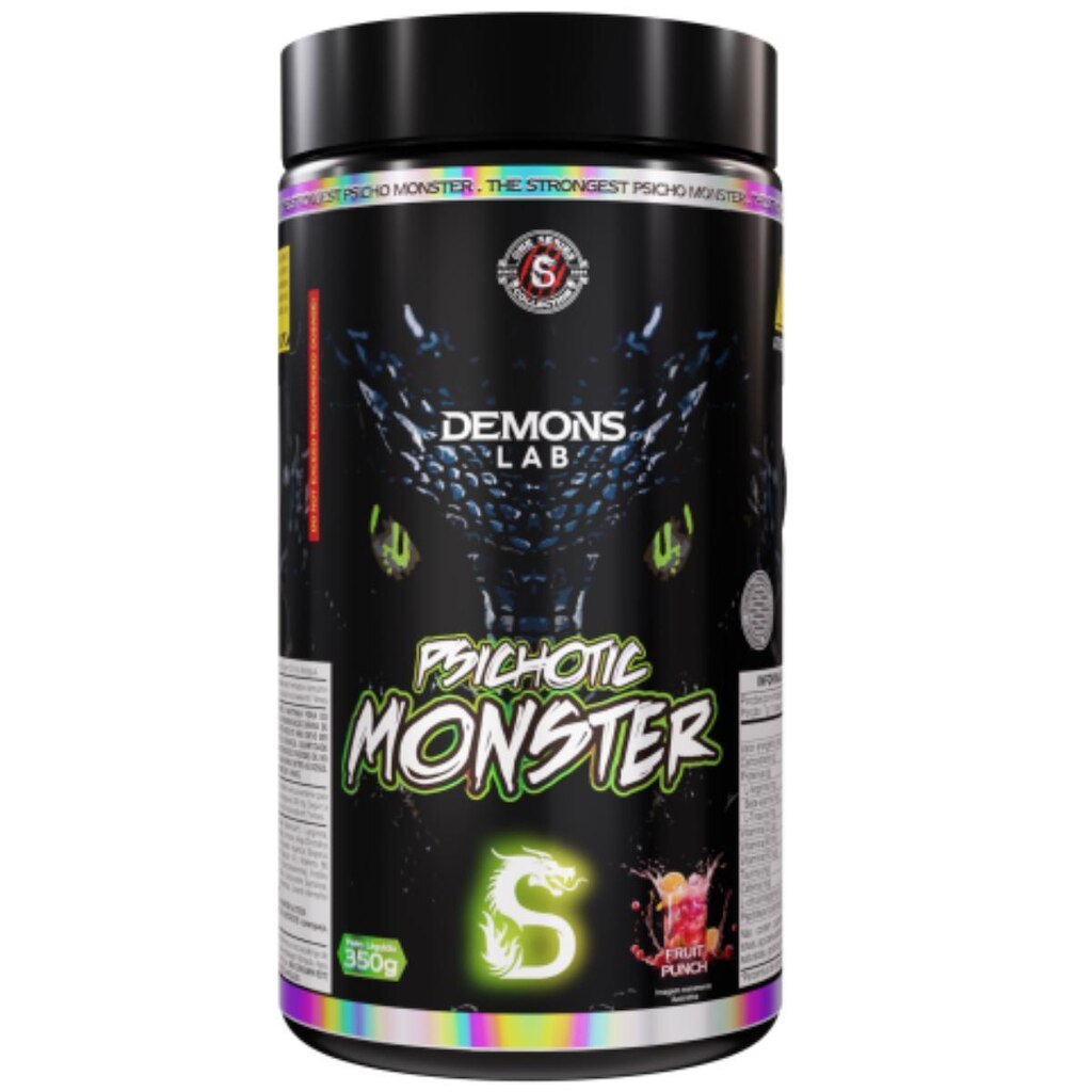 PRÉ TREINO PSICHOTIC MONSTER 350G DEMONS LAB