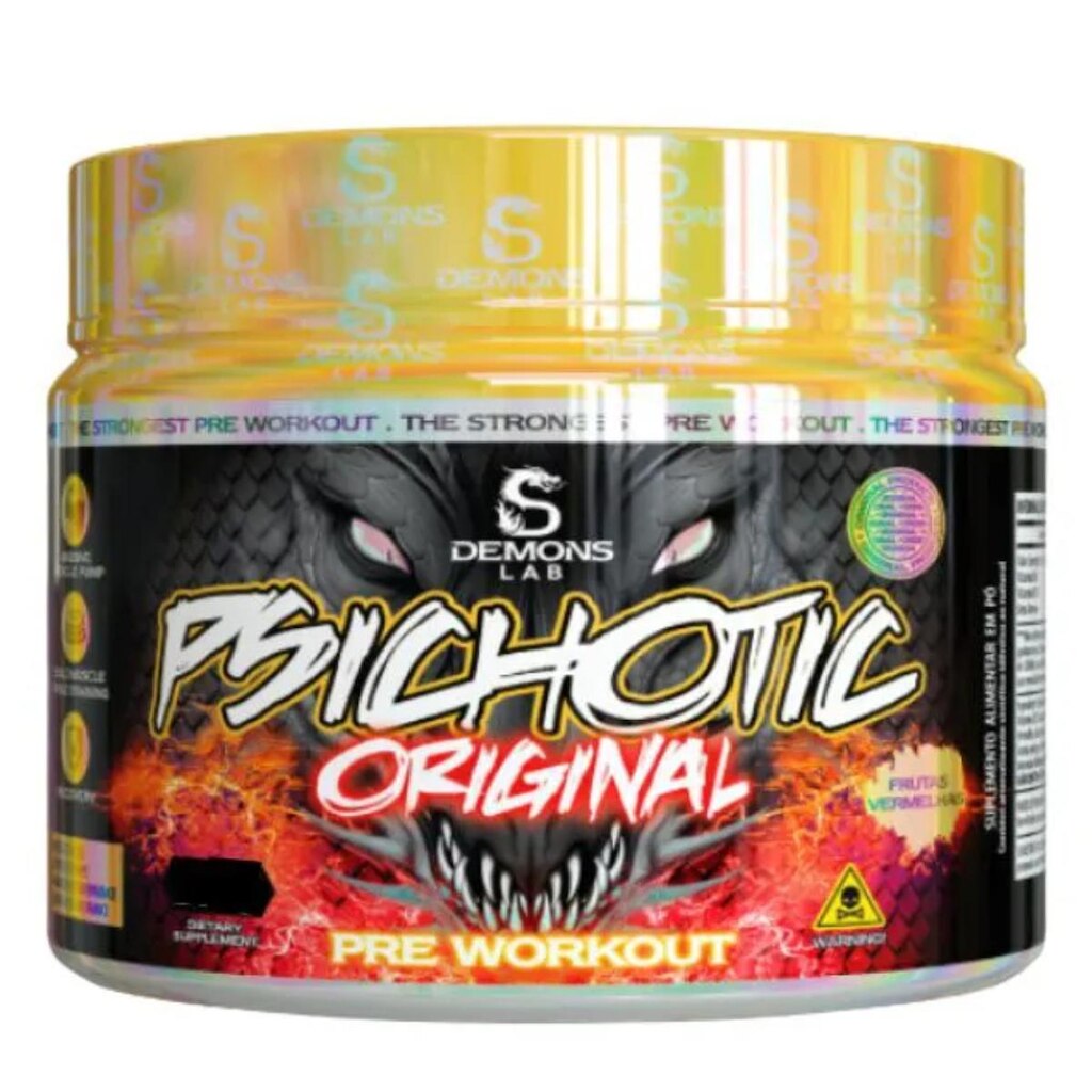 PRÉ TREINO PSICHOTIC ORIGINAL 150G DEMONS LAB