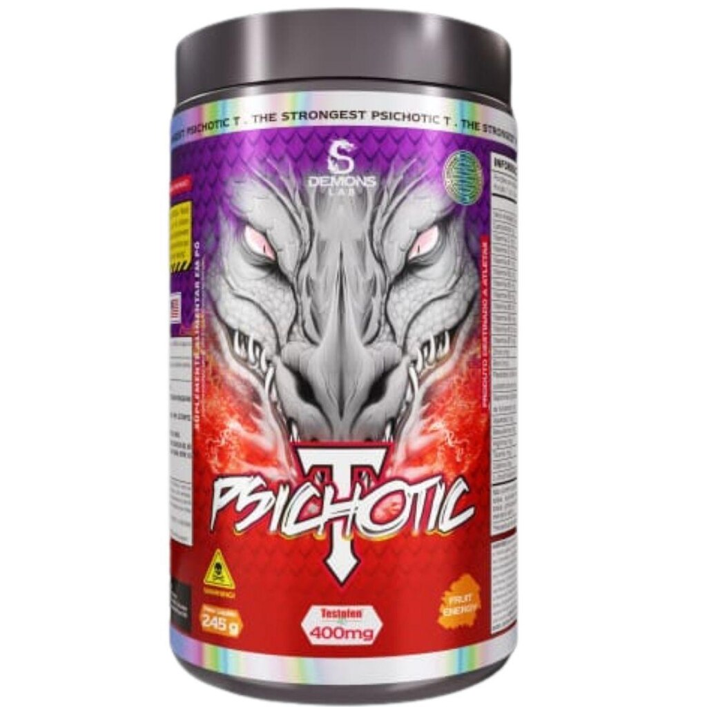 Pré Treino Psichotic T 245g Demons Lab