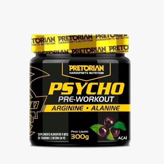 Pré Treino Psycho Pré Workout 300g - Pretorian -