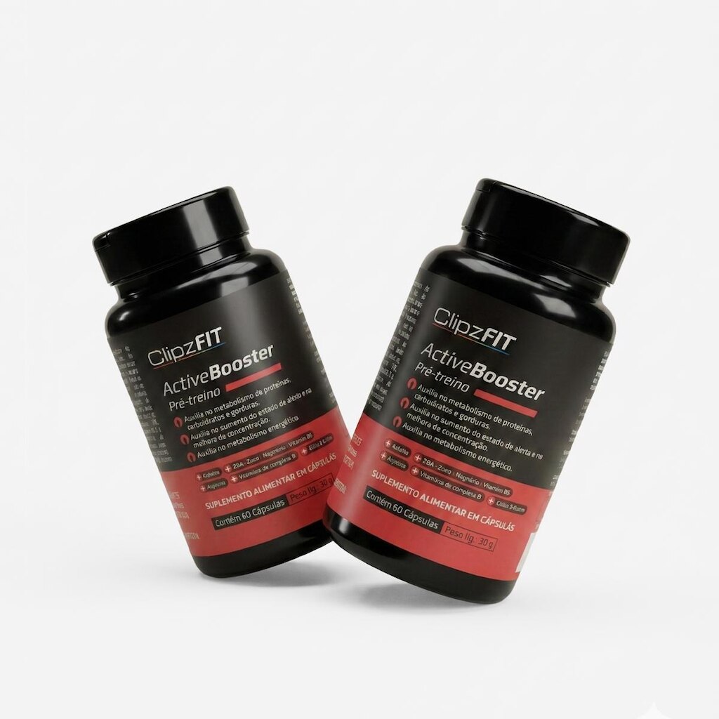 Pré Treino Vasodilatador ActiveBooster 60 Cápsulas