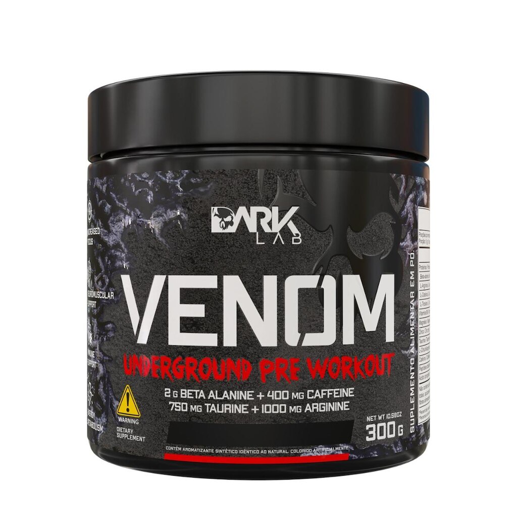 Pré Treino Venom Underground 300g Dark Lab