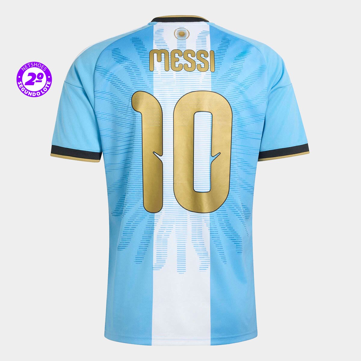 Pré-Venda Camisa Seleção Argentina 26/27 Nº 10 Messi Adidas Masculina