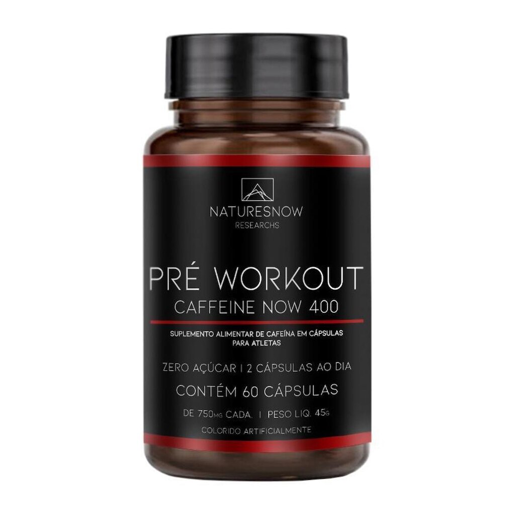 PRÉ WORKOUT 60 CAPSULAS - NATURES NOW