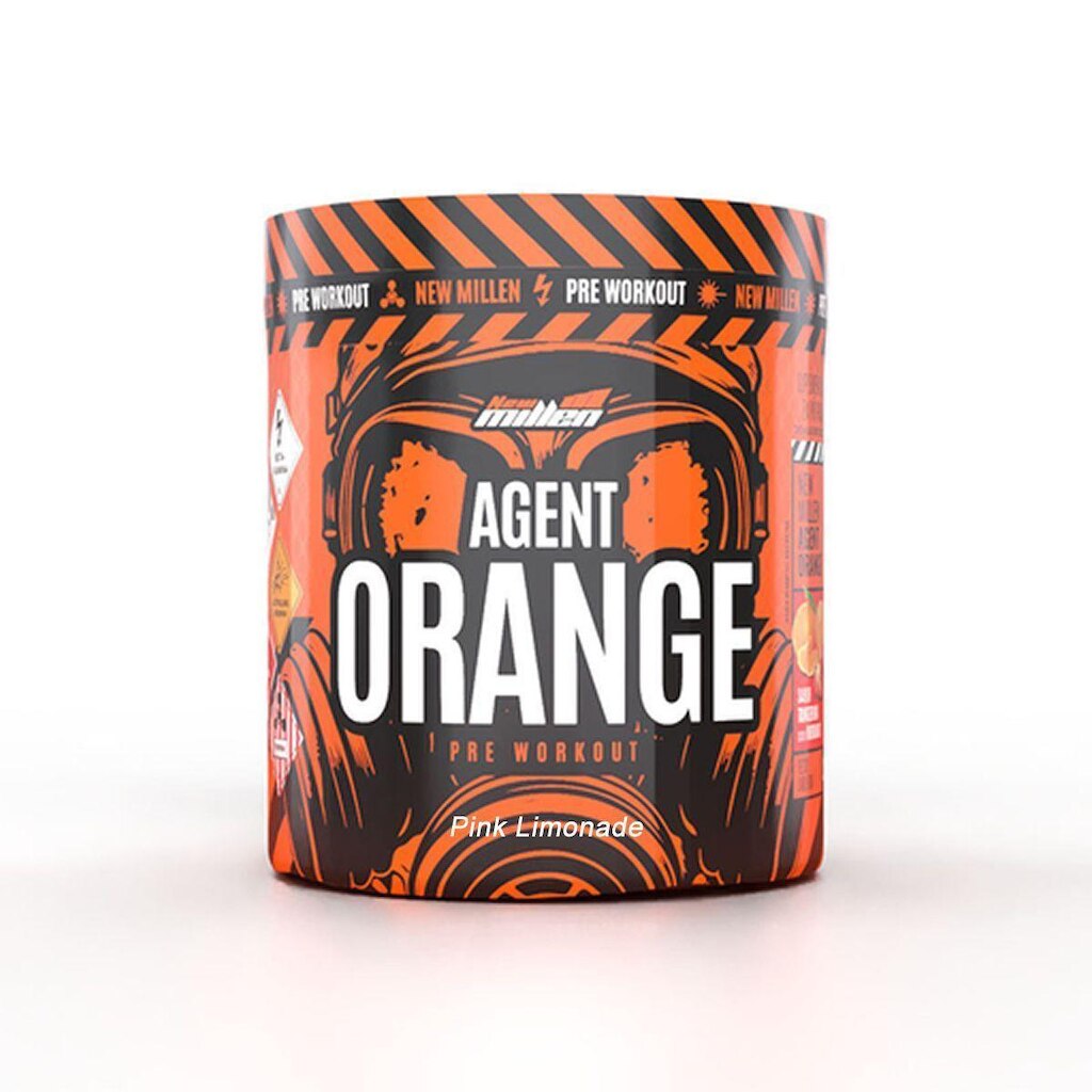 Pre Workout Agent Orange - 250g Pink Lemonade - New Millen
