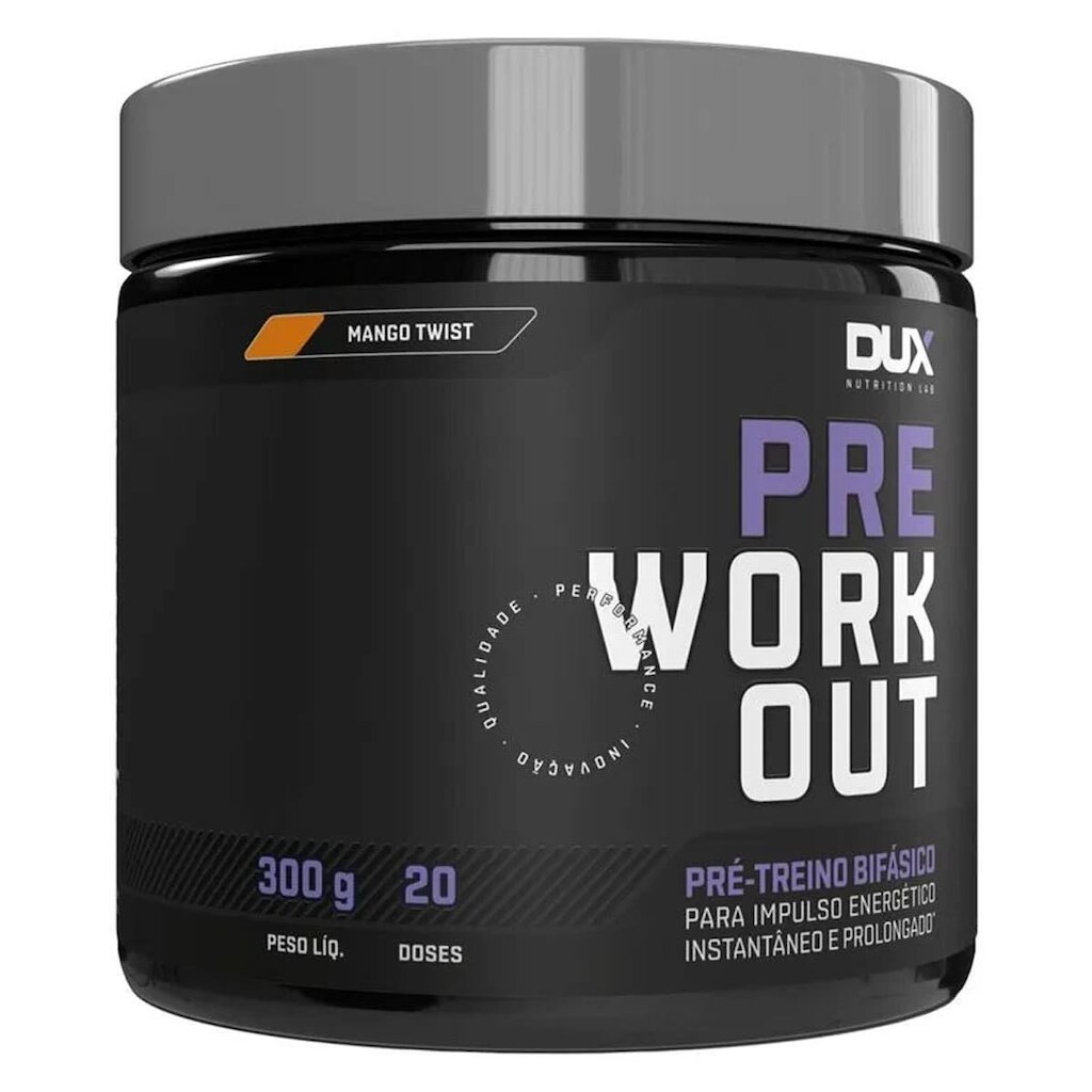Pre Workout Original - 300g Mango Twist - Dux Nutrition