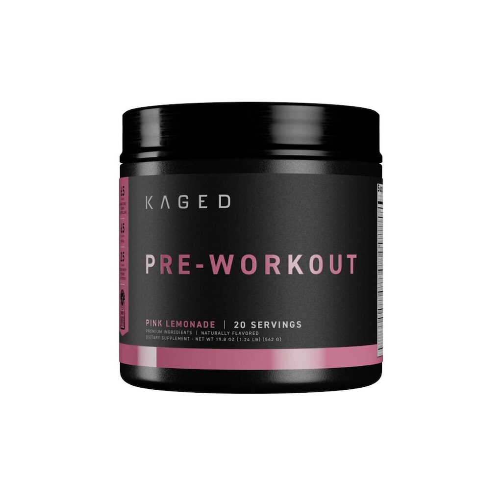 Pre Workout Powder Kaged Original Limonada Rosa Pré-Kaged