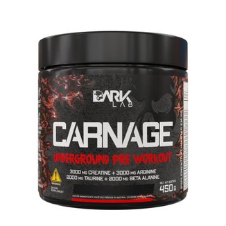 PréTreino Carnage Underground Pre Workout 450g Dark Lab