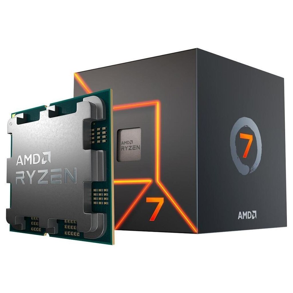 Processador AMD Ryzen 7 7700, 5.3GHz Max Turbo, Cache 40MB, AM5, 8 Núcleos, Vídeo Integrado