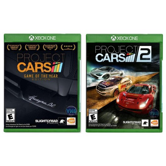 Project Cars - Game of The Year Edition + Project Cars 2 - Xbox One - Incolor