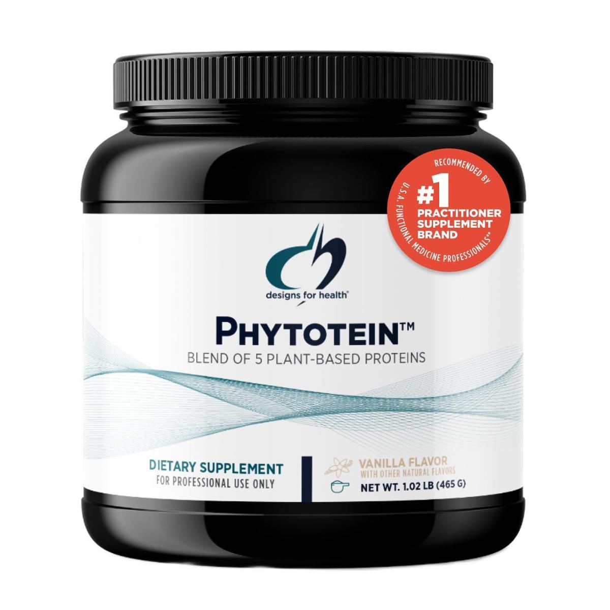 Projetos de proteína em pó para a saúde Phytotein Vanilla 465g