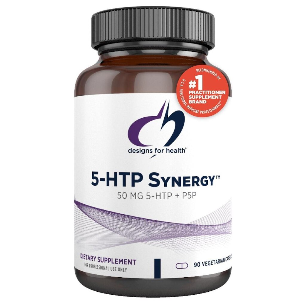 Projetos de suplementos para a saúde 5-HTP Synergy 50mg com vitamina B6