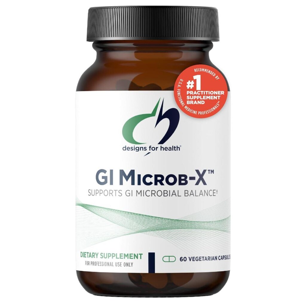 Projetos de suplementos para Health GI Microb-X 120 cápsulas