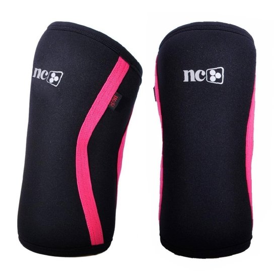 Proteção Nc Neoprene Joelheira 7mm - Preto+Rosa Escuro Menor preço em Proteção Nc Neoprene Joelheira 7mm - Preto+Rosa Escuro