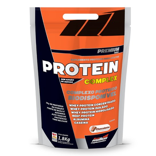 Protein Complex 1,8 Kg Stand Pouche- New Millen Menor preço em Protein Complex 1,8 Kg Stand Pouche- New Millen