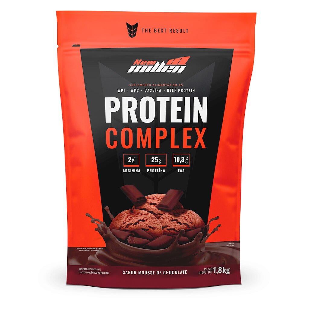 Protein Complex Stand Pouche New Millen Refil - 1.8Kg