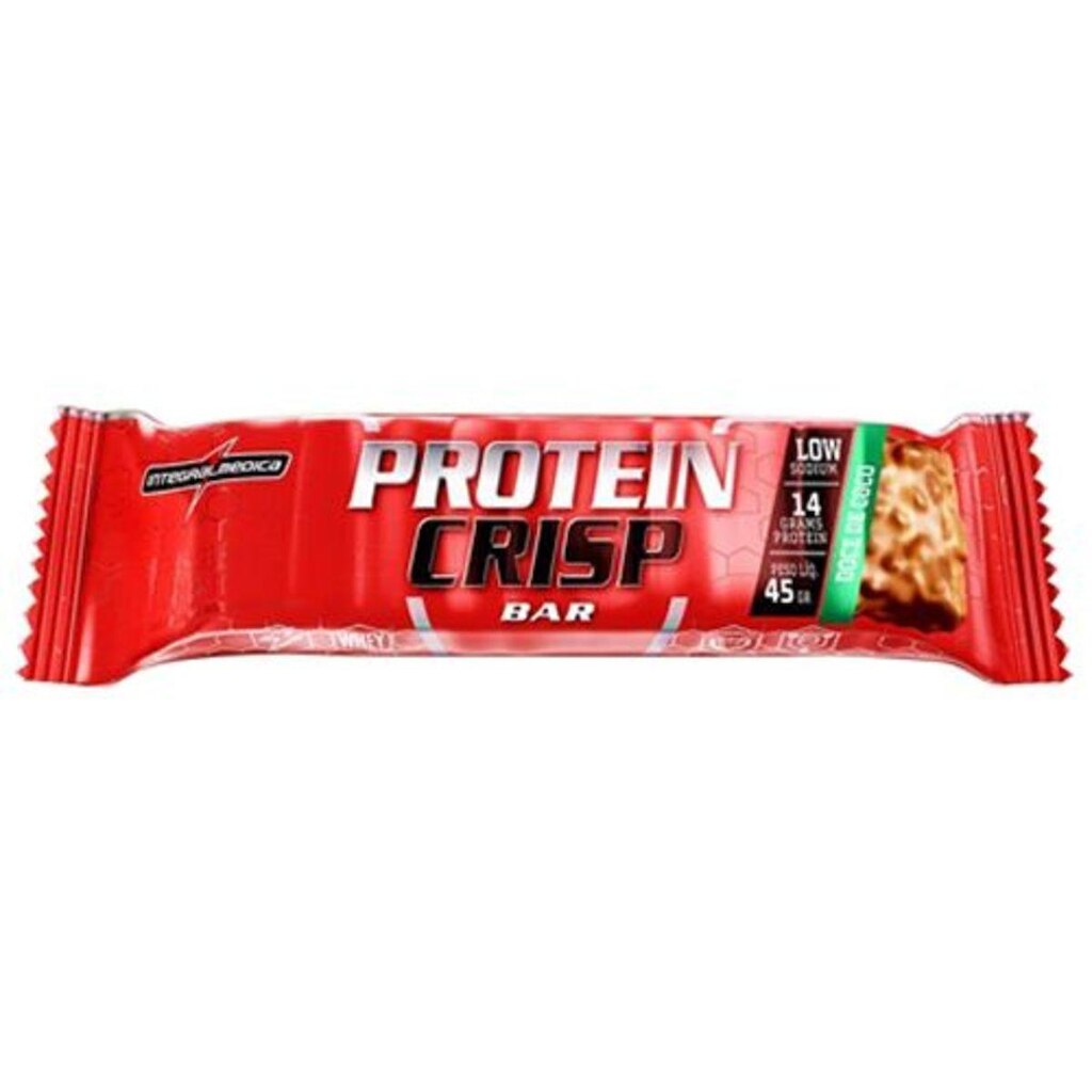 Protein Crisp Bar  1 Unidade 45g   IntegralMédica
