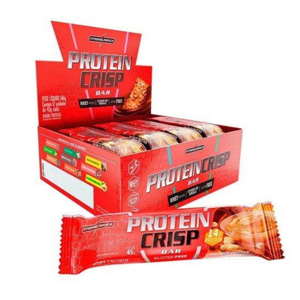 Protein Crisp Bar Cx 12un - Integralmedica