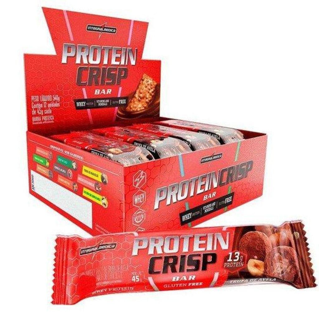 Protein Crisp Bar Cx 12un - Integralmedica