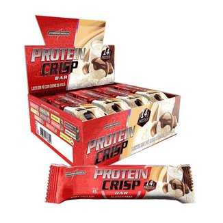 Protein Crisp Bar Leite Niño e avelã - Integralmédica 12 un.