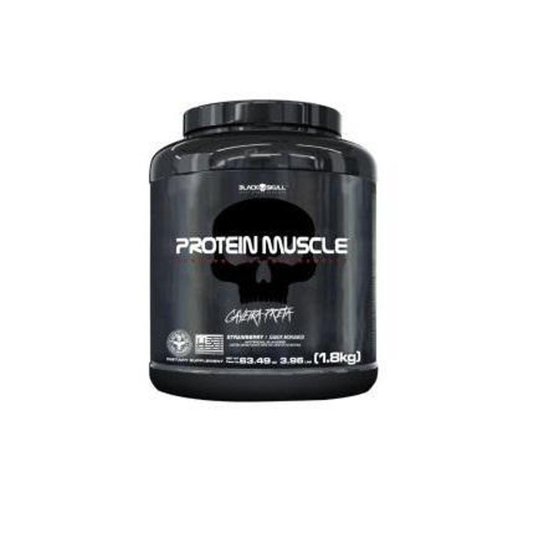Protein Muscle 1,8kg - Black Skull -