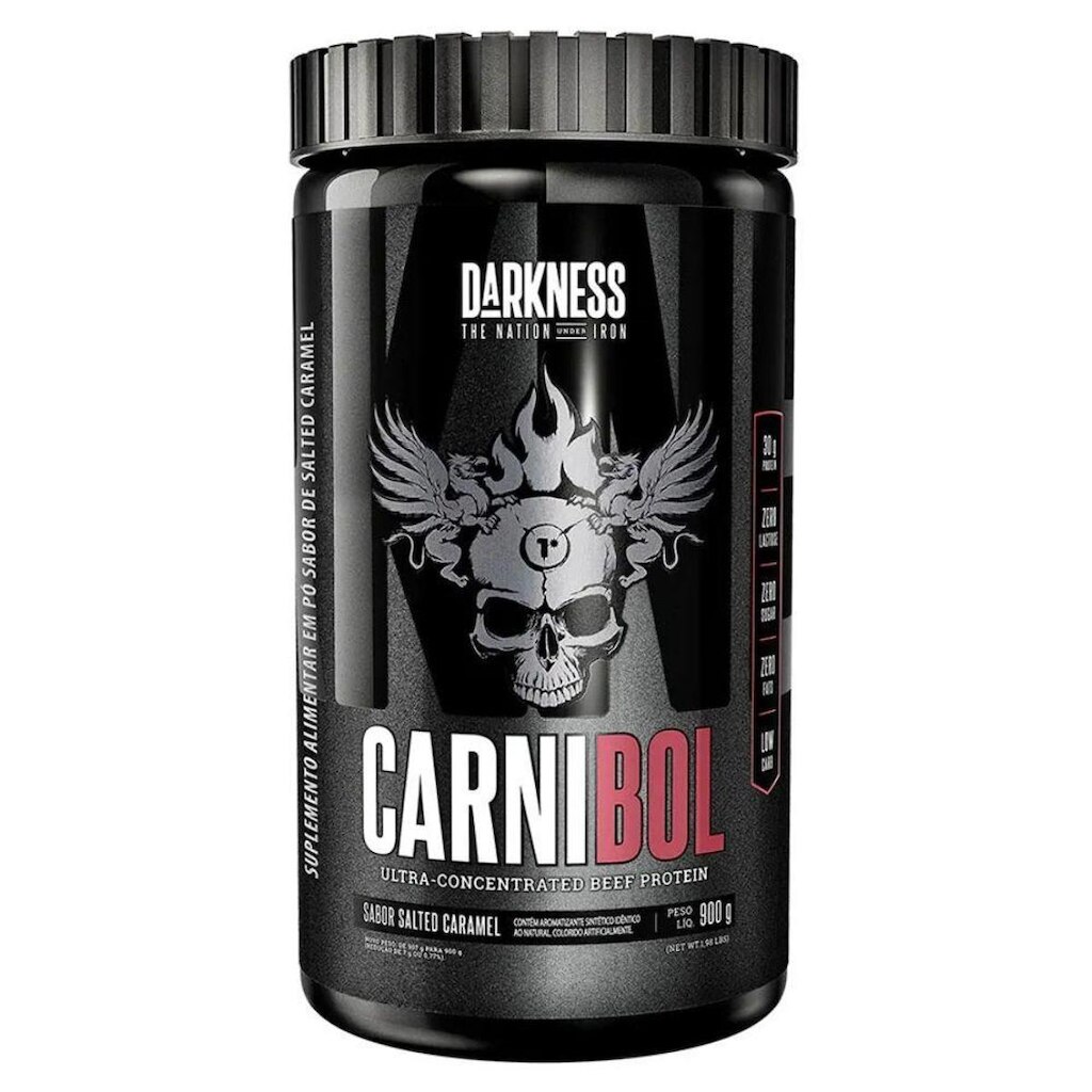 Proteina Carne Hidrolisado Caramelo 900g - Darkness