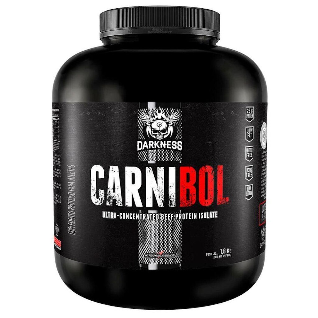 Proteina Carne Isolado Caramelo 1.8Kg - Darkness