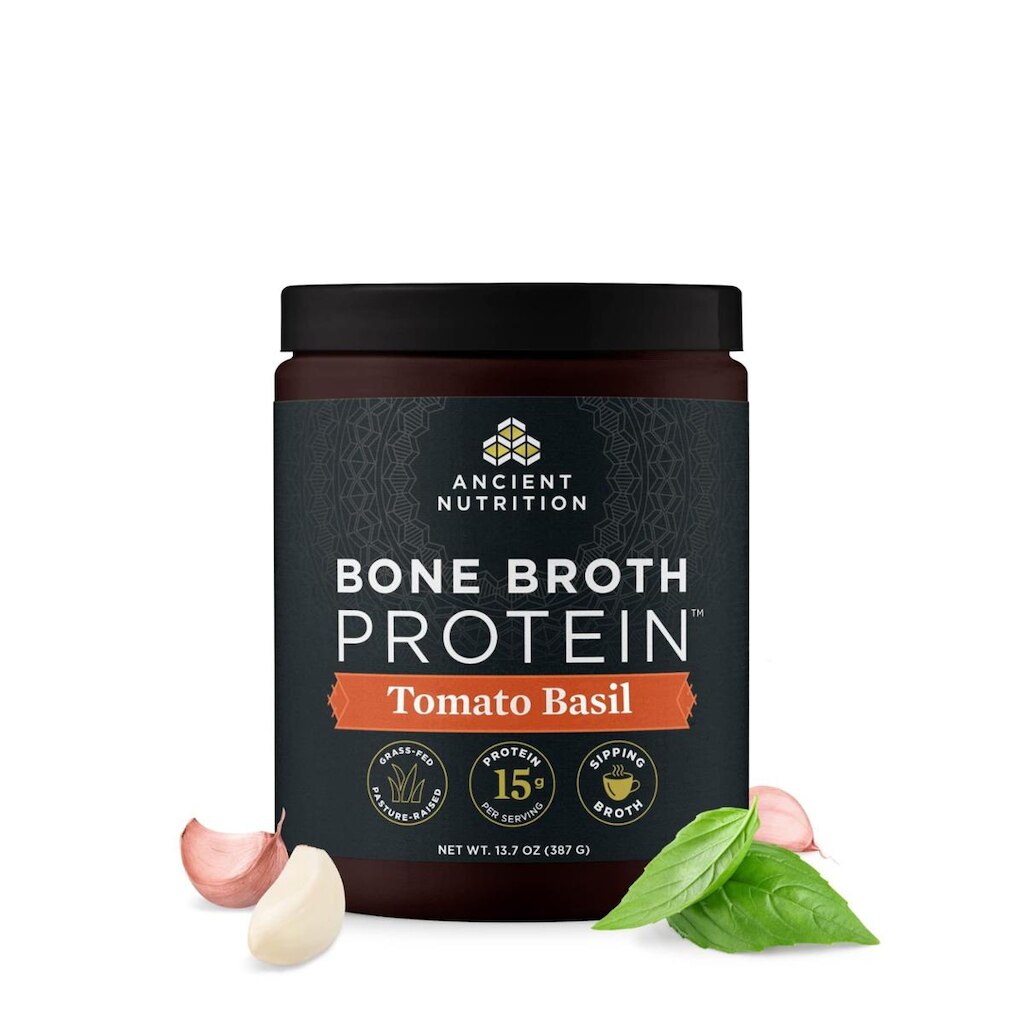 Proteína em pó Ancient Nutrition Bone Broth Tomato Basil 450