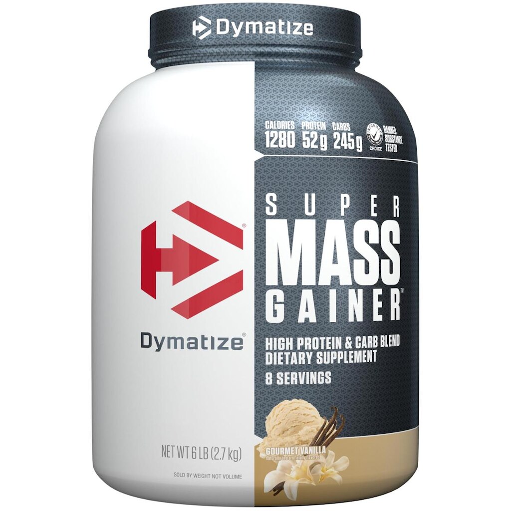 Proteína em pó Dymatize Super Mass Gainer 6 libras 1280 kcal