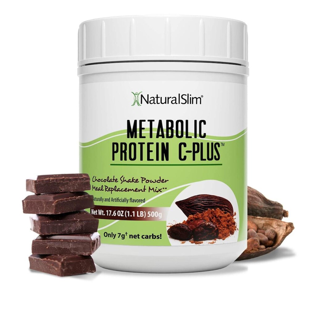 Proteína em pó NaturalSlim Metabolic C-Plus Chocolate 500g