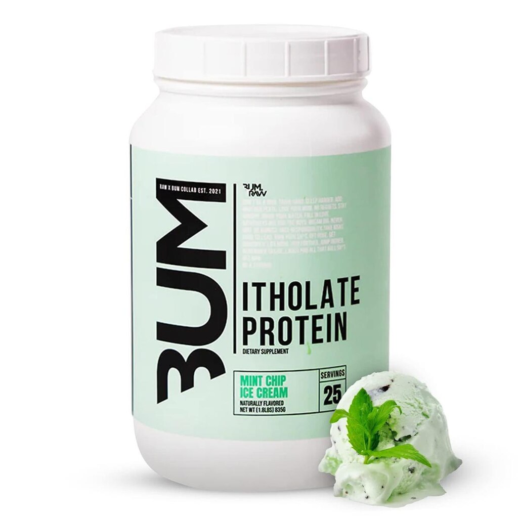 Proteína Em Pó Raw Whey Isolate Mint Chip Sorvete 1 Kg