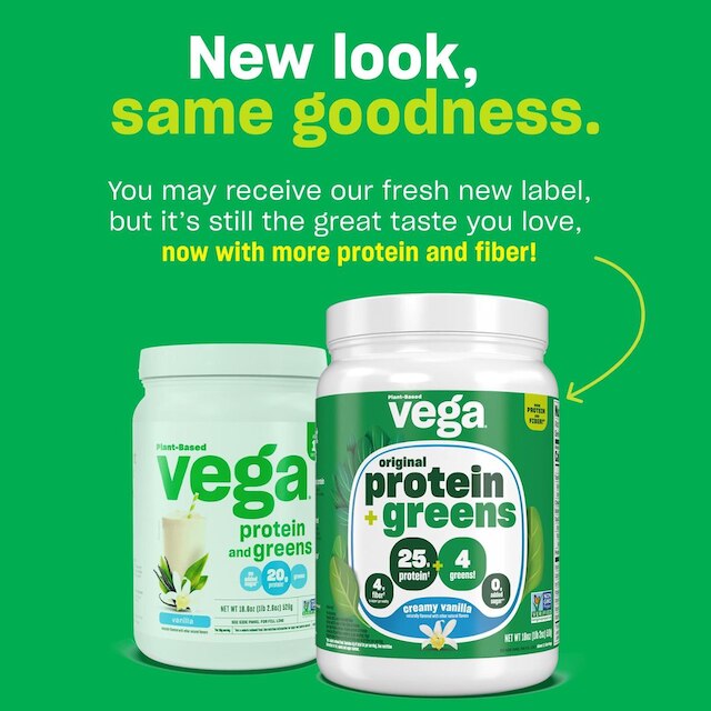 Proteína em pó Vega Protein and Greens Vanilla 770g - undefined | Netshoes