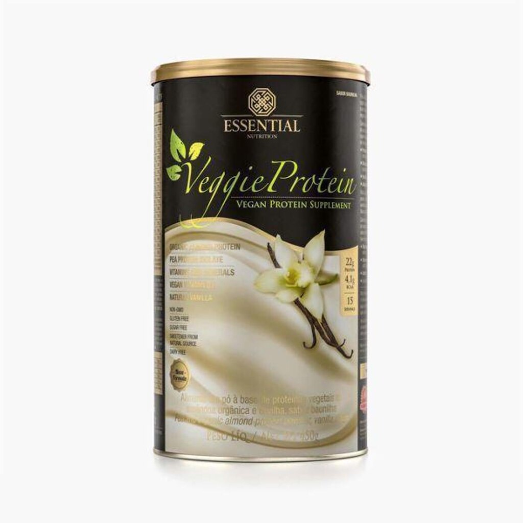 Proteína Veggie vanilla 450g Essential