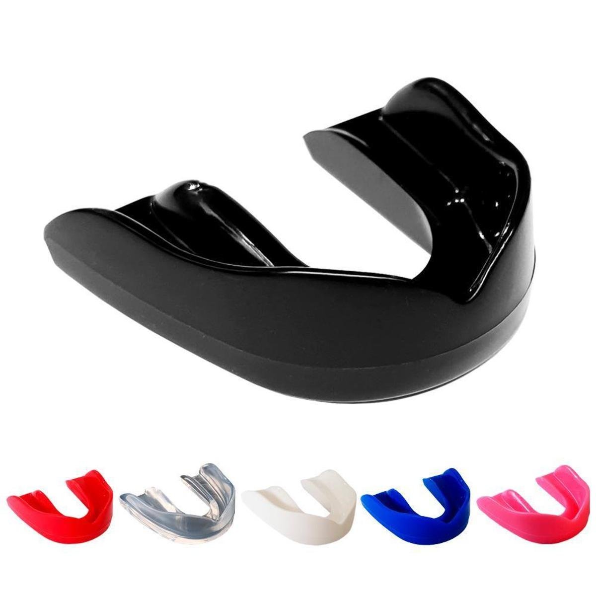 Protetor Bucal Básico Simples Moldável Spank - Preto Menor preço em Protetor Bucal Básico Simples Moldável Spank - Preto