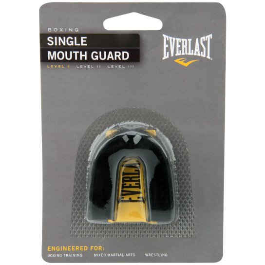 Protetor Bucal Everlast - Preto