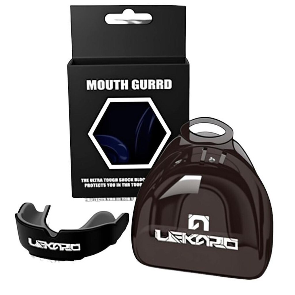 Protetor Bucal Gold Sports Profissional Lekaro V - Com Caixa