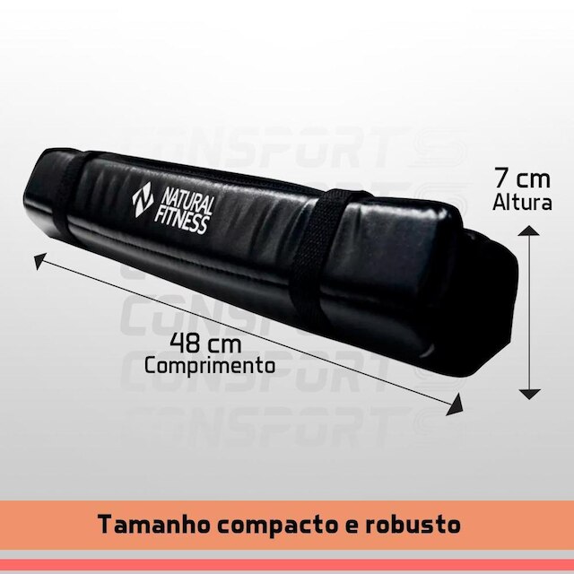 Protetor De Barra Para Agachamento Almofada Musculação Profissional Consport
