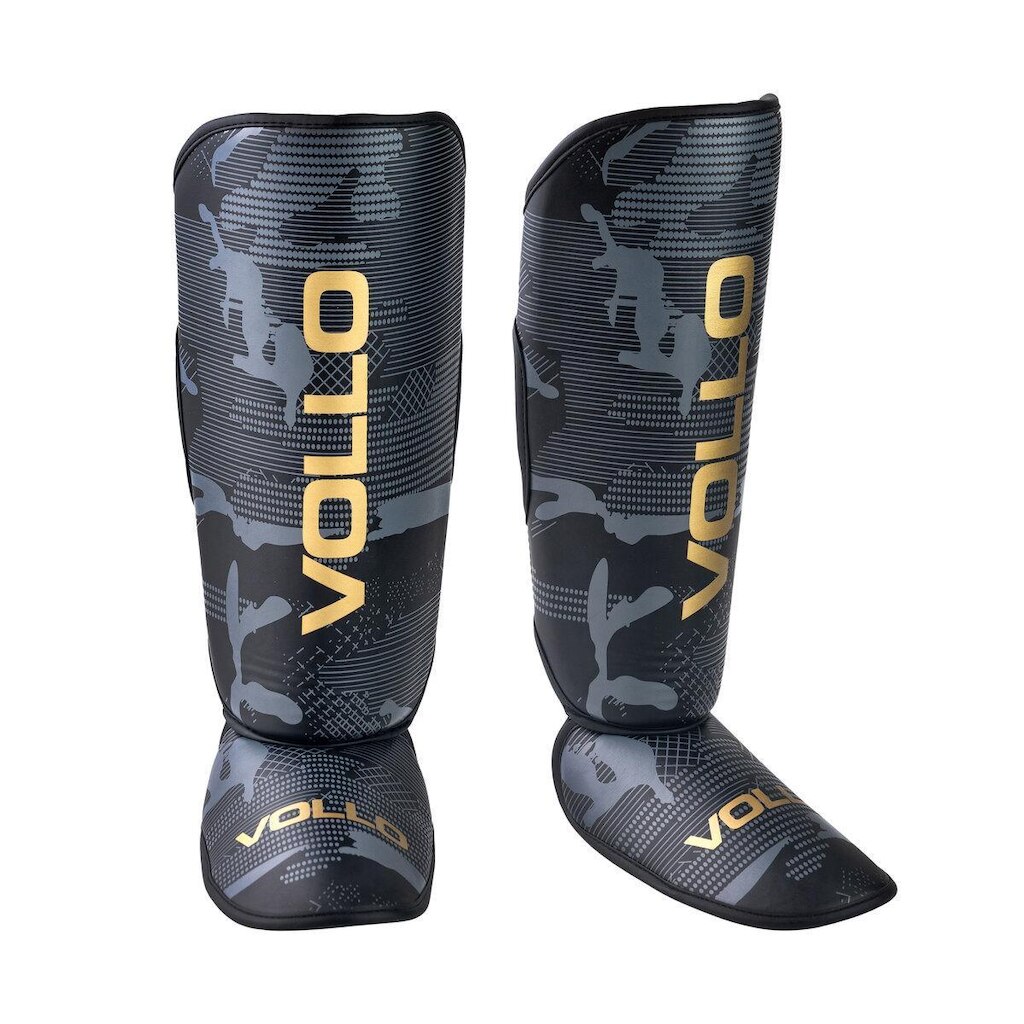 Protetor de Canela Caneleira Muay Thai Kickboxing P/M Vollo