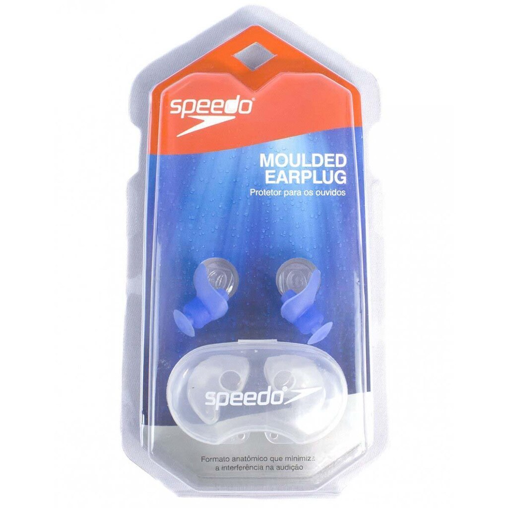 Protetor de Ouvido Speedo Moulded Earplug - Azul
