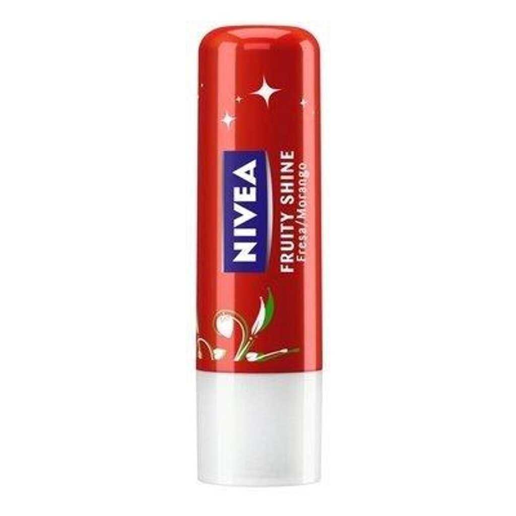 Protetor Nivea Sun Labial Lip Care Morango 4,8g Nivea